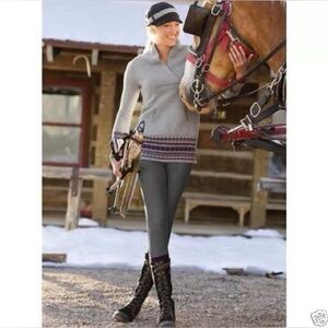 Athleta slim Trek ponte knit zippered hiking pants - Grey / #268524 57648